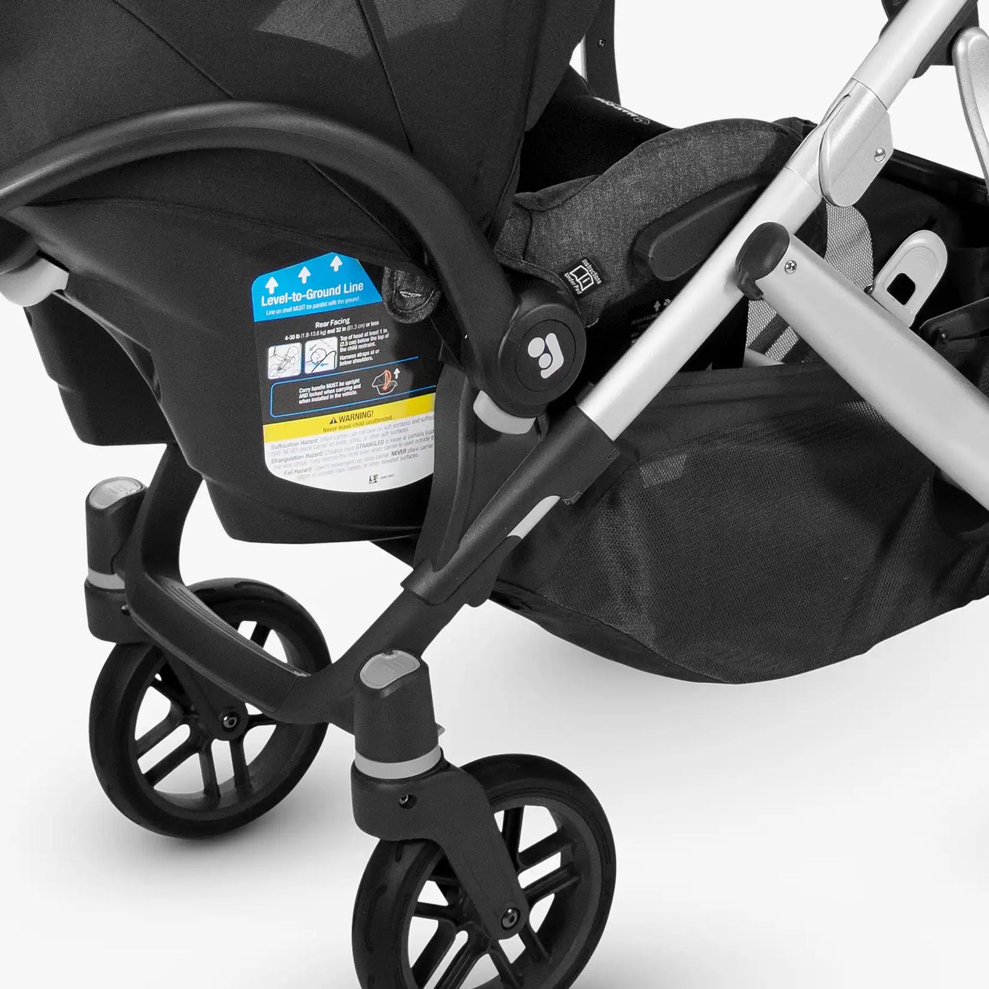 Adaptadores de asiento de seguridad inferior UPPAbaby para Vista y Vista V2 (Maxi-Cosi®, Nuna® y Cybex)