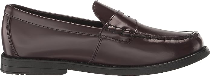 Zapatos Niño Florsheim Croquet Penny Loafer - Borgoña