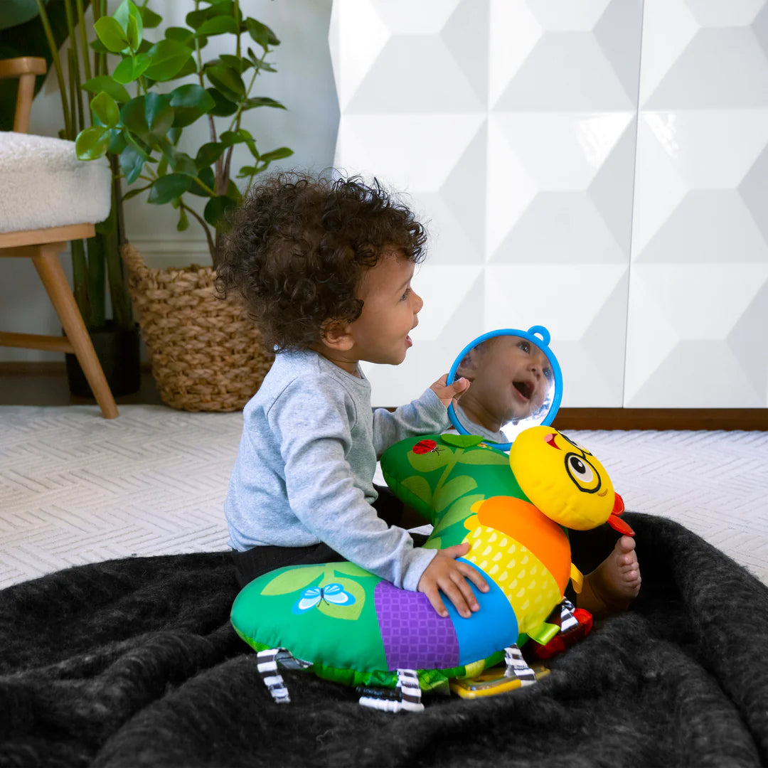 Almofada de atividades para a barriga Baby Einstein Cal-a-Pillow