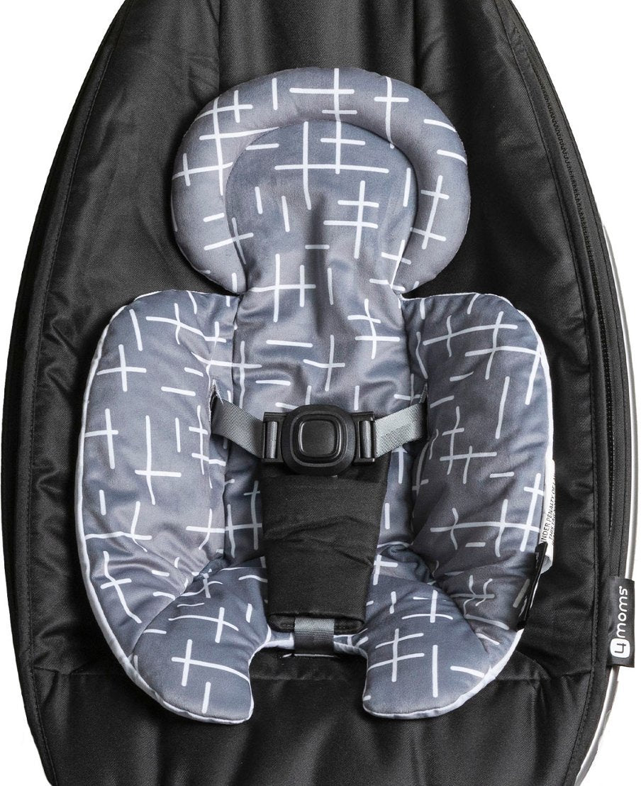 4moms Mamaroo Plush Newborn Insert - Grey