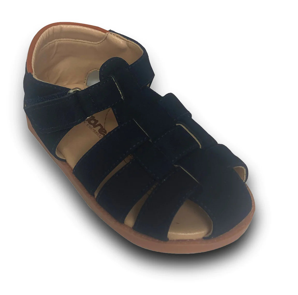 Karela Open Crossed Leather Boy Sandals
