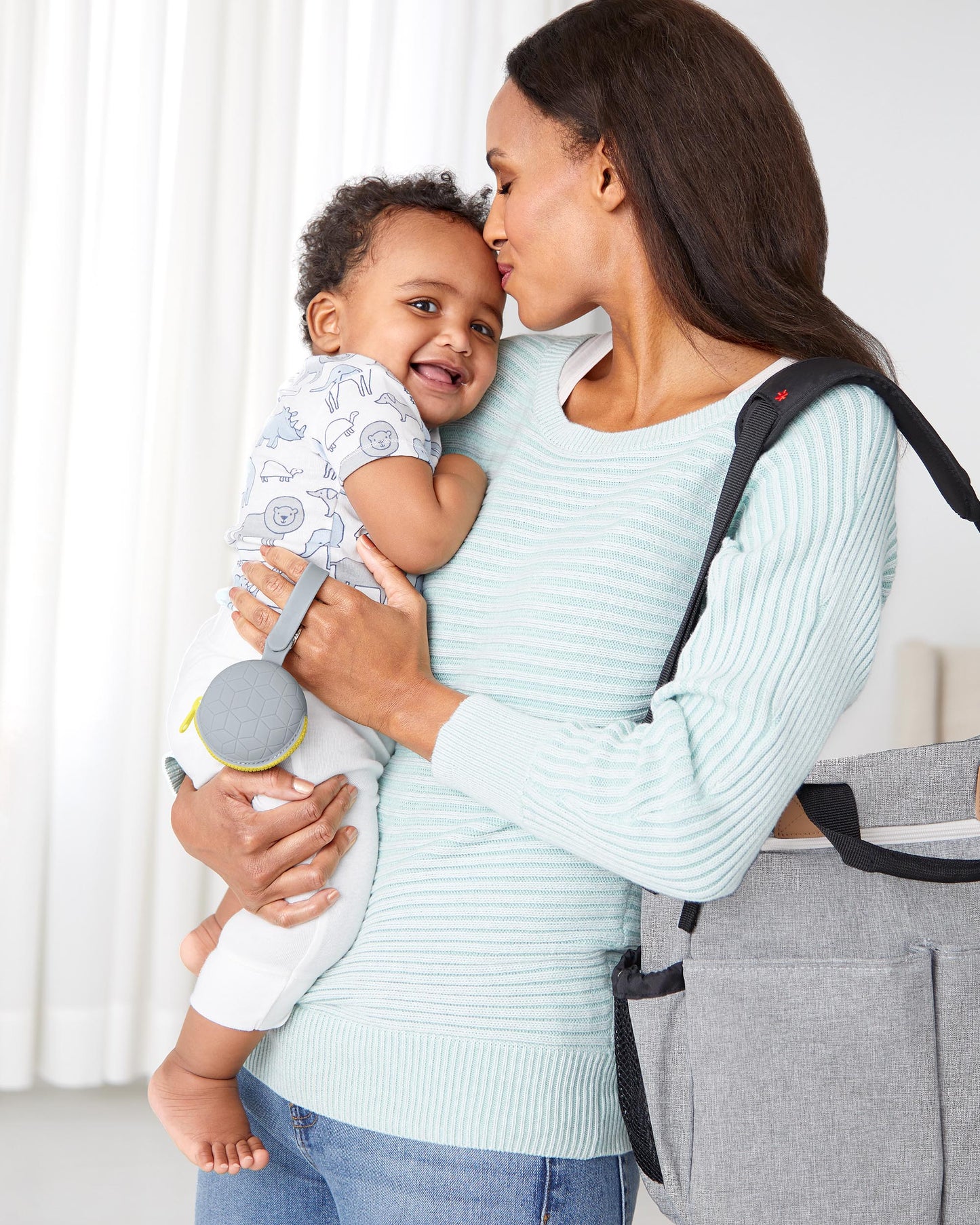 Skip Hop Grab and Go Silicone Pacifier Holder