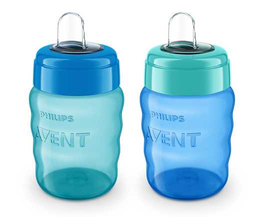 Avent My Easy Sippy Cup 9oz, 2 Pack - Blue & Green