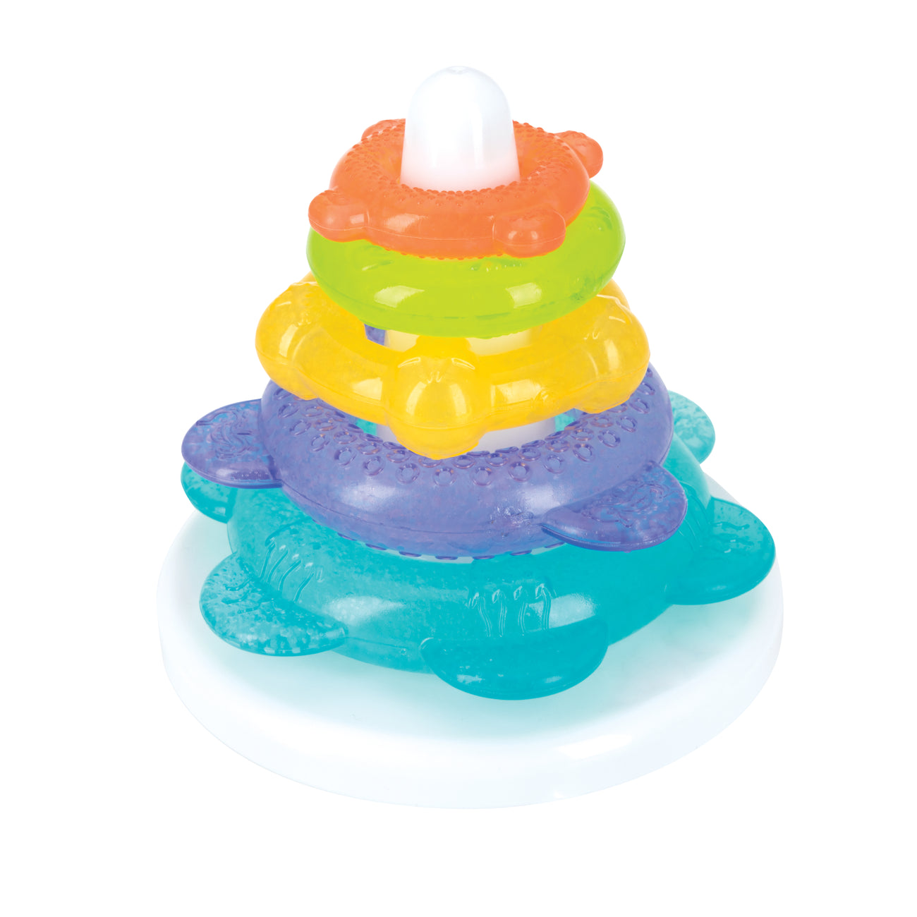 Nuby IceBite Ocean Ring Teethers 3+m