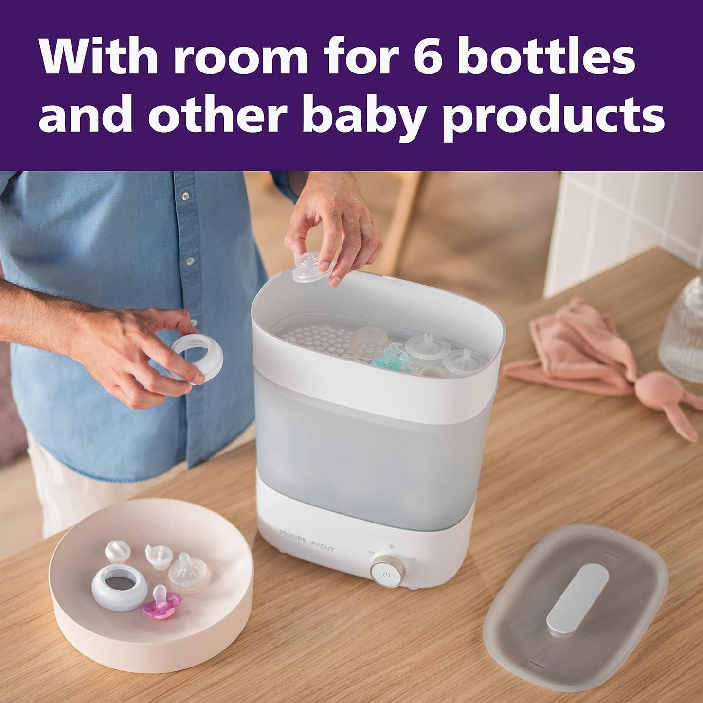 Avent Premium Baby Bottle Sterilizer with Dryer