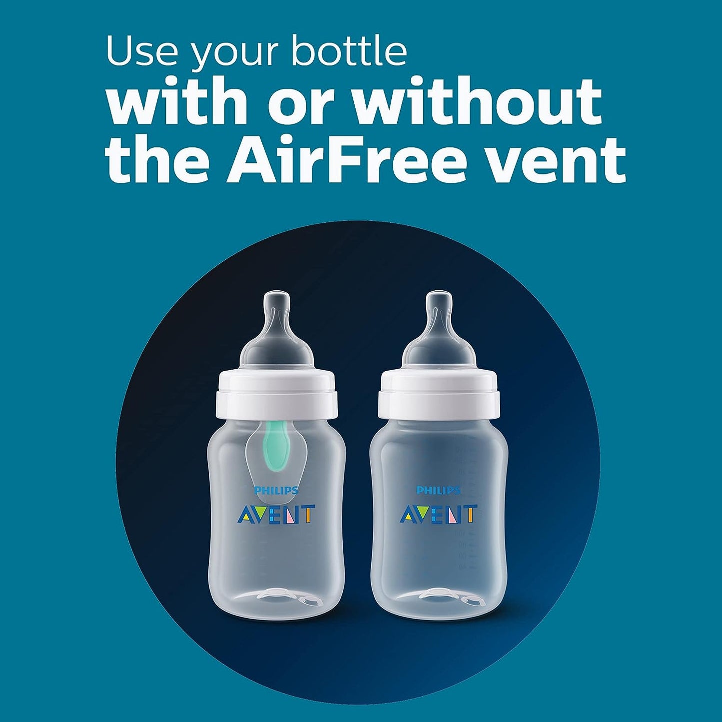 Avent Anti-Colic Baby Bottle with AirFree Vent - Essentials Gift Set