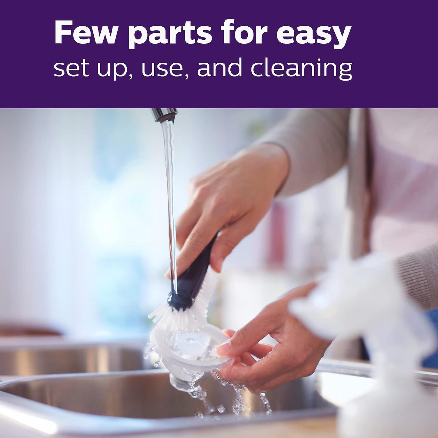 Bomba tira leite elétrica dupla Avent avançada com tecnologia de movimento natural