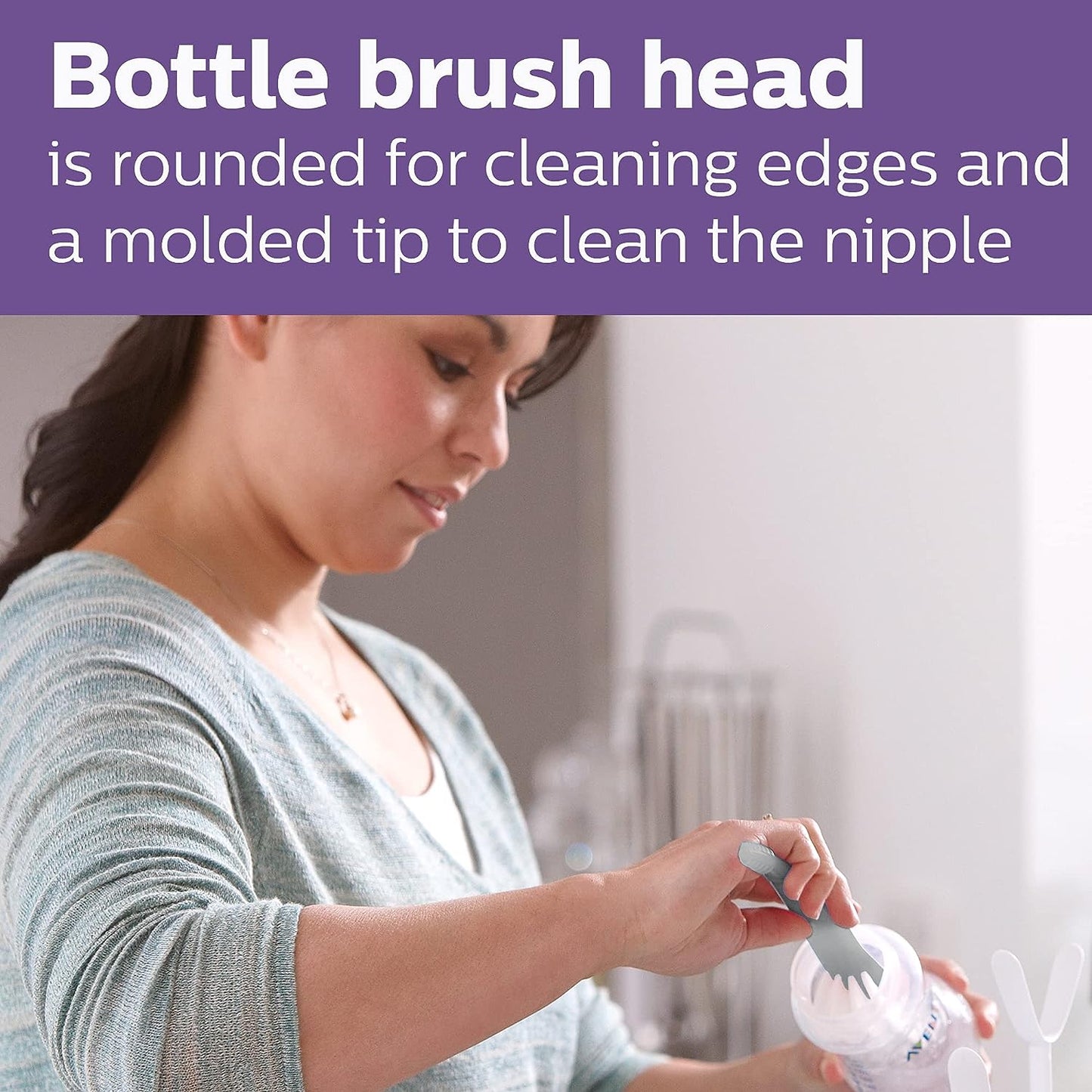 Avent Mamadeira Natural com Mamilo de Resposta Natural - Conjunto de Presente para Bebê Recém-nascido