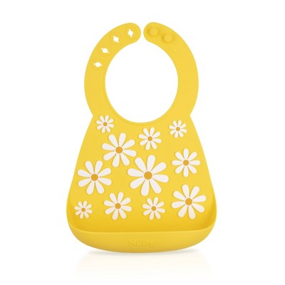 Nuby Babero Silicona 3D 6+m