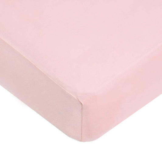 American Baby Supreme Cotton Jersey Crib Sheets - Pink