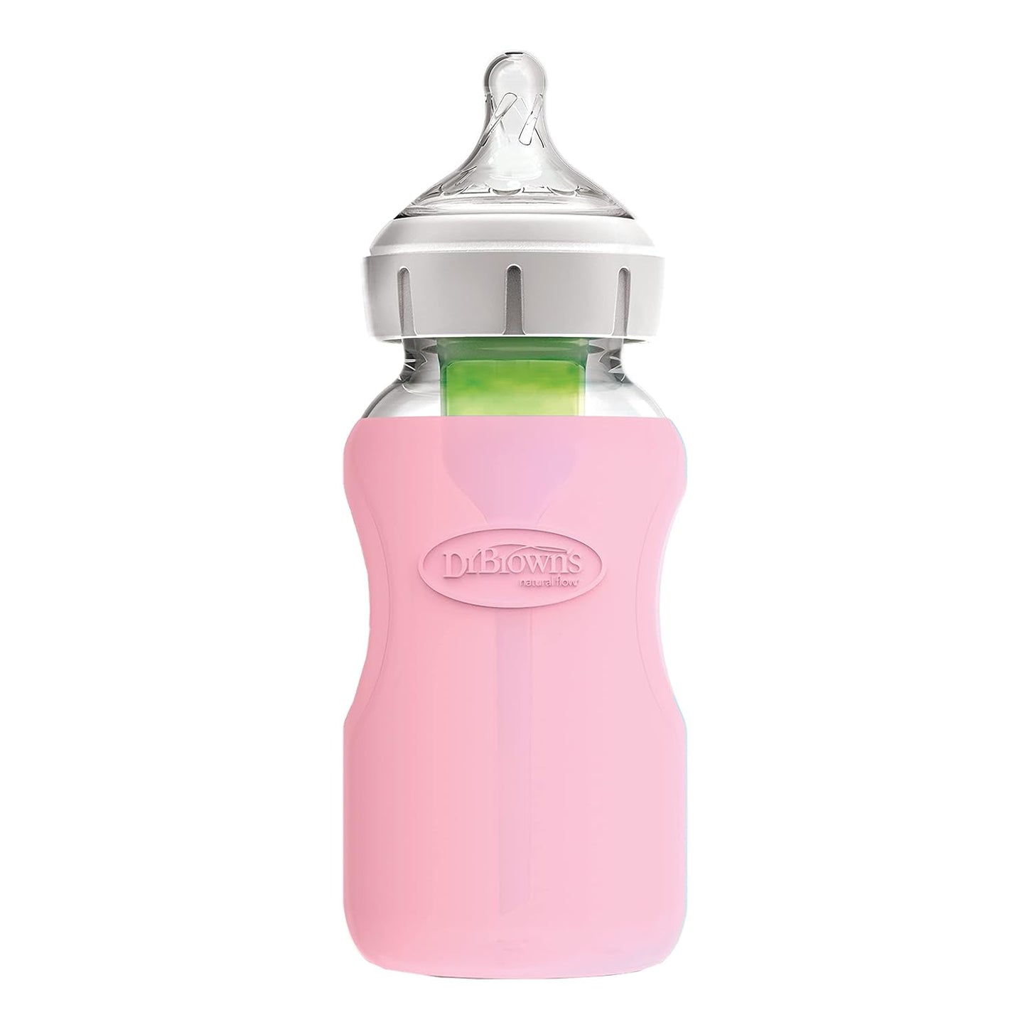 Dr. Brown's Natural Flow® Options+™ Fundas de vidrio para biberones de 9 oz