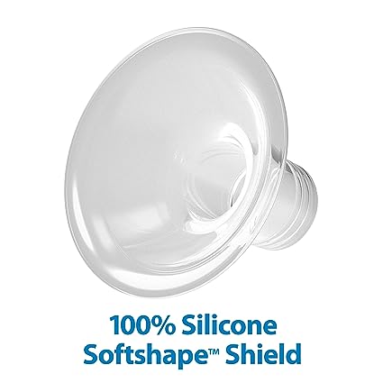 Extractor de leche manual Dr. Brown's con protector de silicona SoftShape™