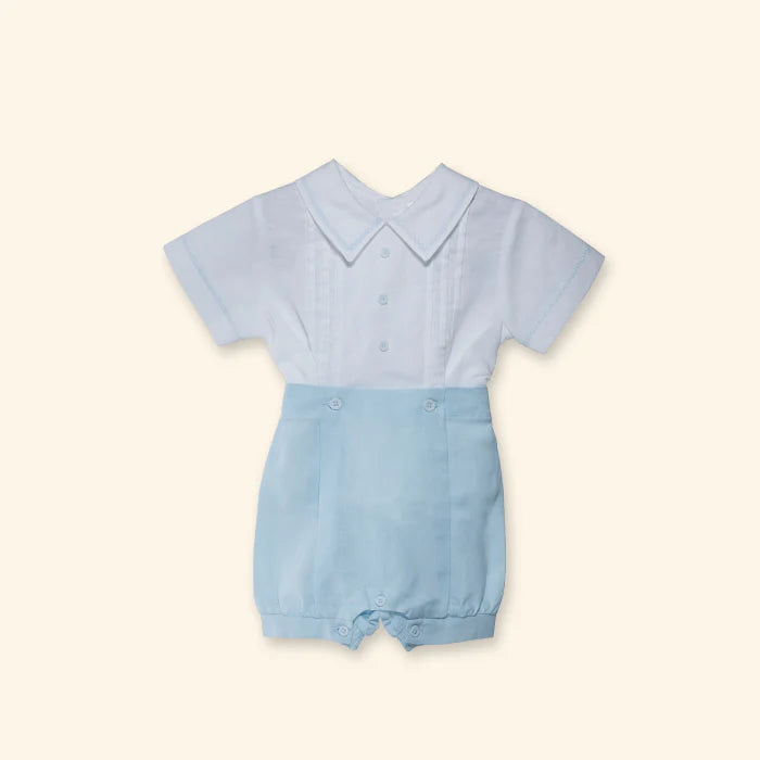 Karela Dino Boy Linen Romper