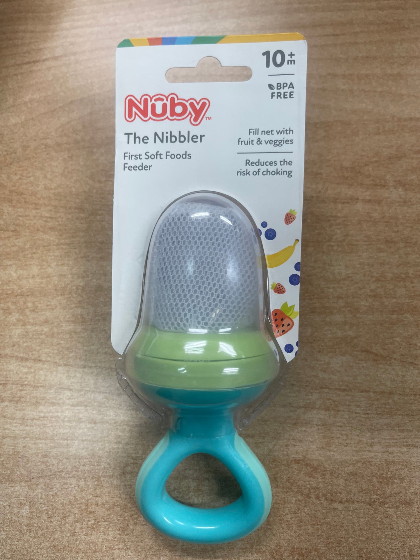 Nuby Nibbler com capa de viagem