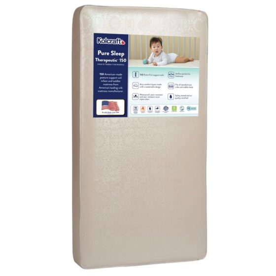 Kolcraft Pure Sleep Therapeutic 150 Crib Mattress – idealbaby