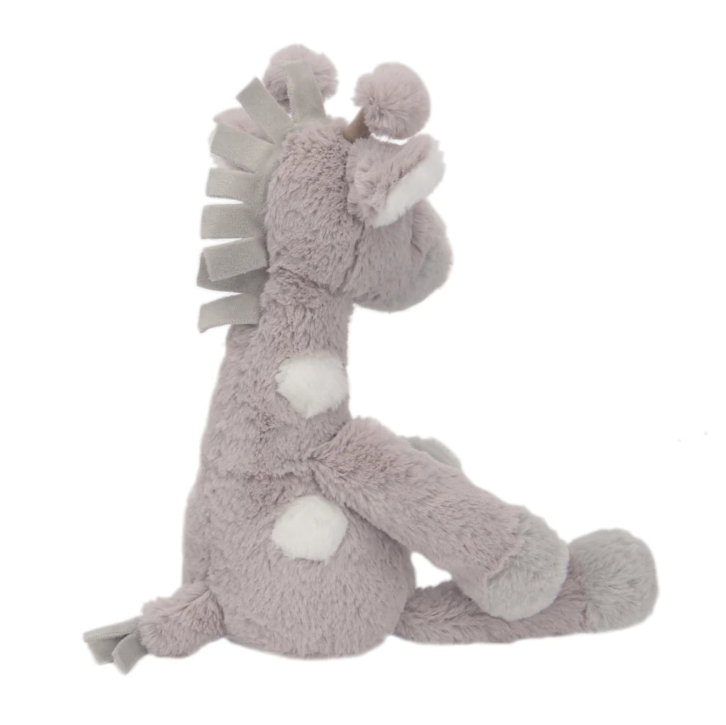 Lambs & Ivy Linen Safari Peluche Jirafa Gris - Elástico