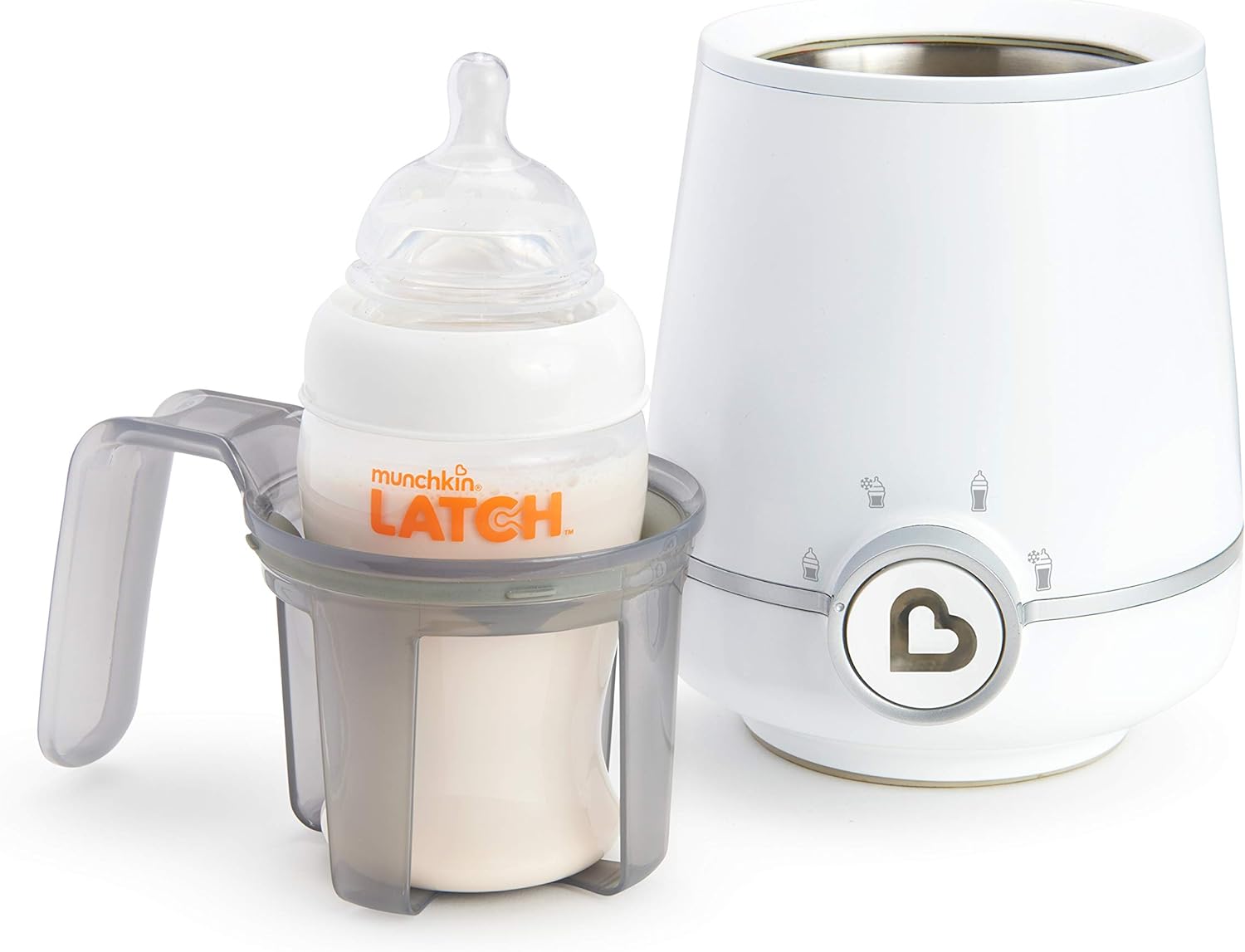 Munchkin® Shine™ Stainless Steel Baby Bottle Warmer – idealbaby