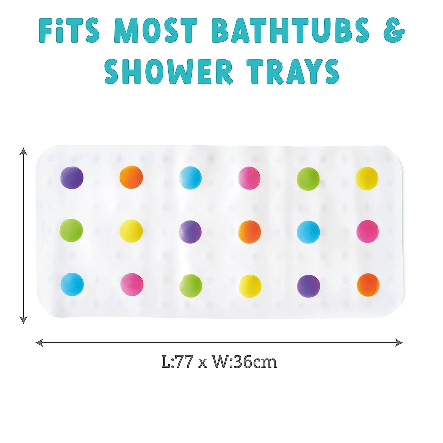 Munchkin® Dots™ Bath Mat for Kids
