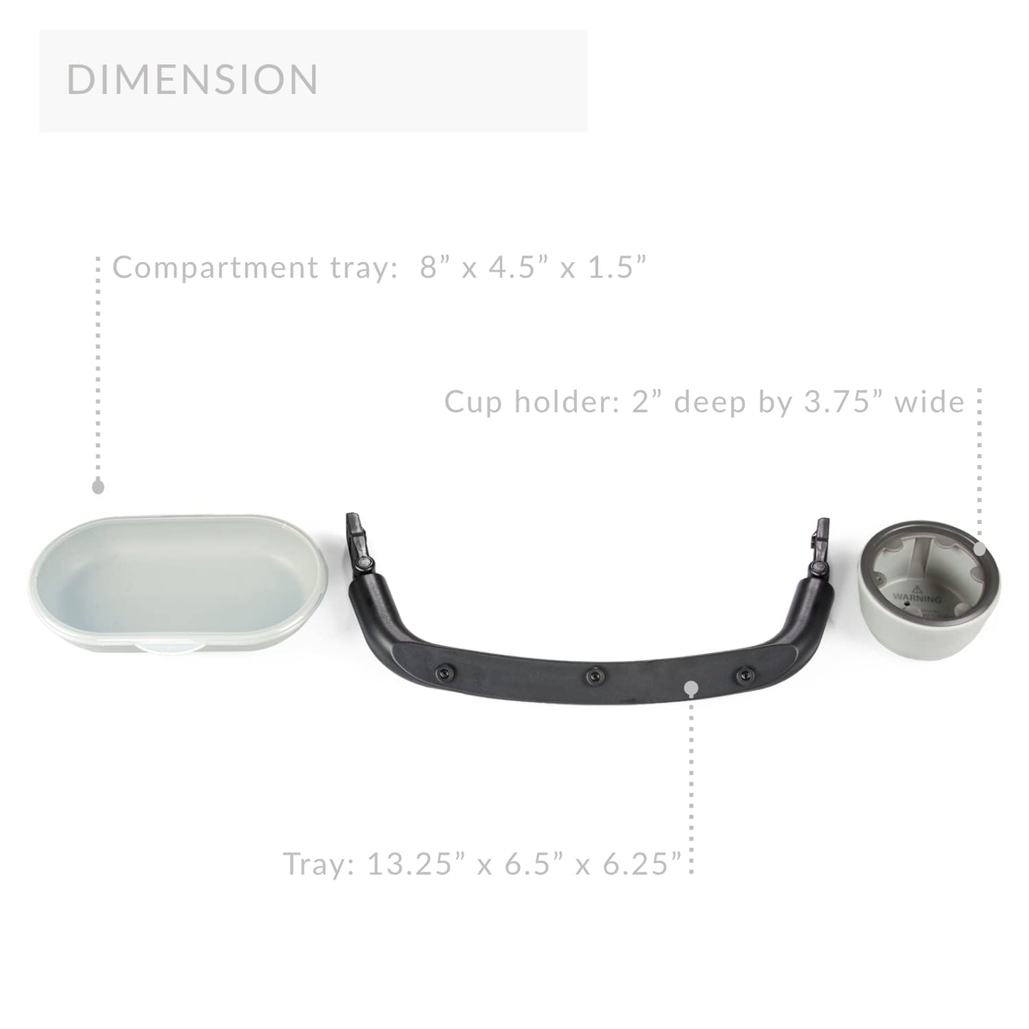 Bandeja infantil Peg Perego Stroller para carrinho YPSI