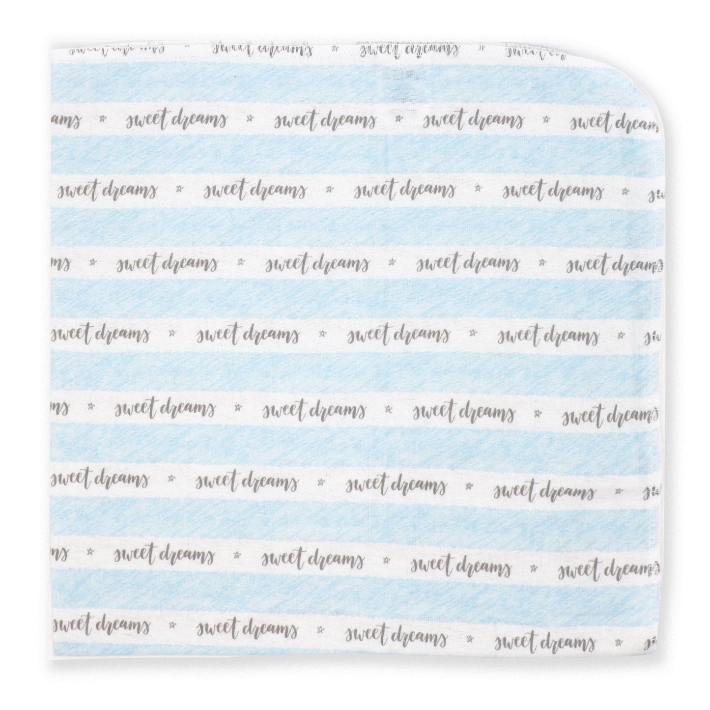 Paquete de 4 mantas receptoras Rose Textiles - Dulces sueños azules