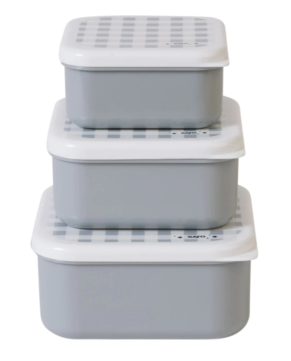 Saro Conjunto de 3 Lancheiras