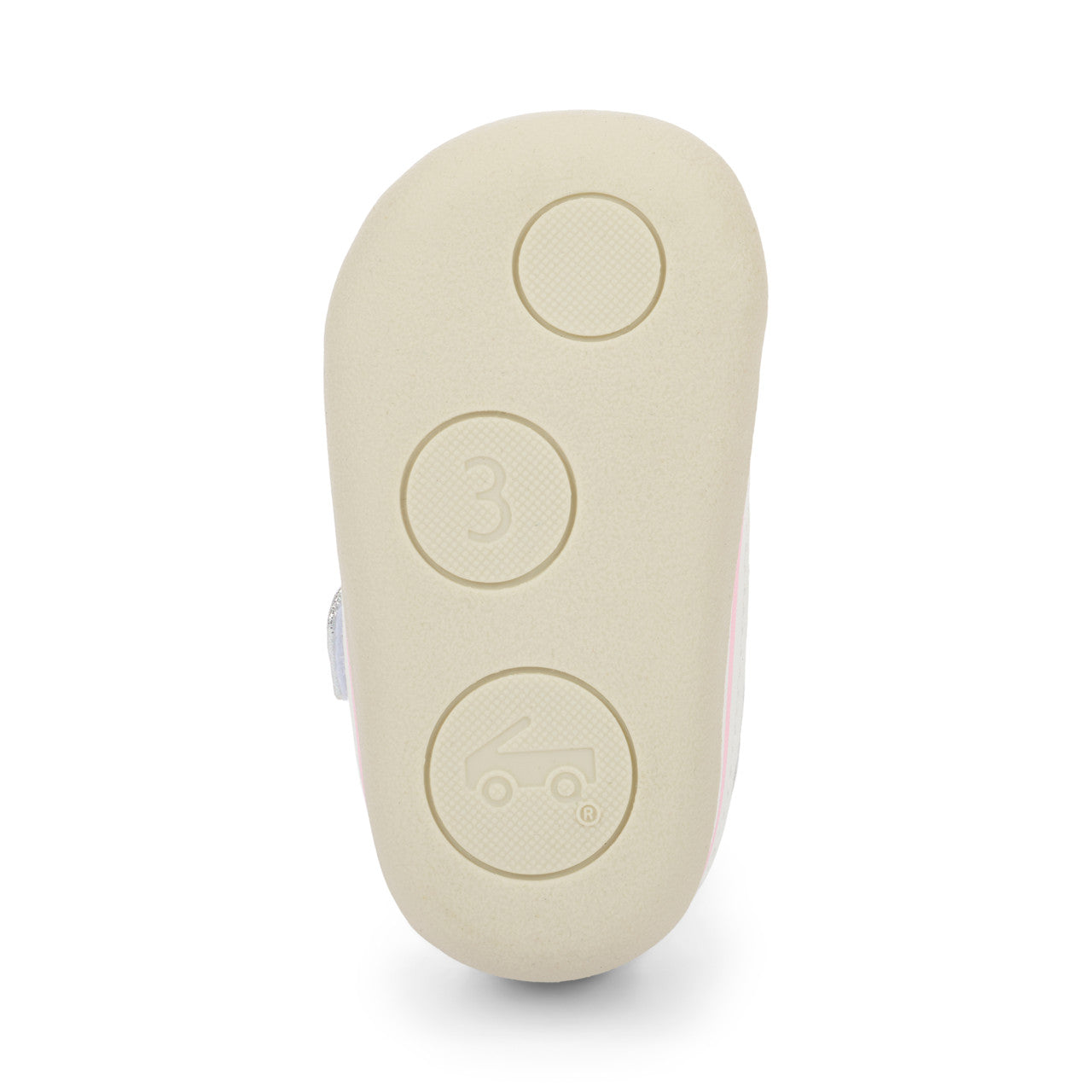 Stevie First Walker Shoes-Shimmer Silver