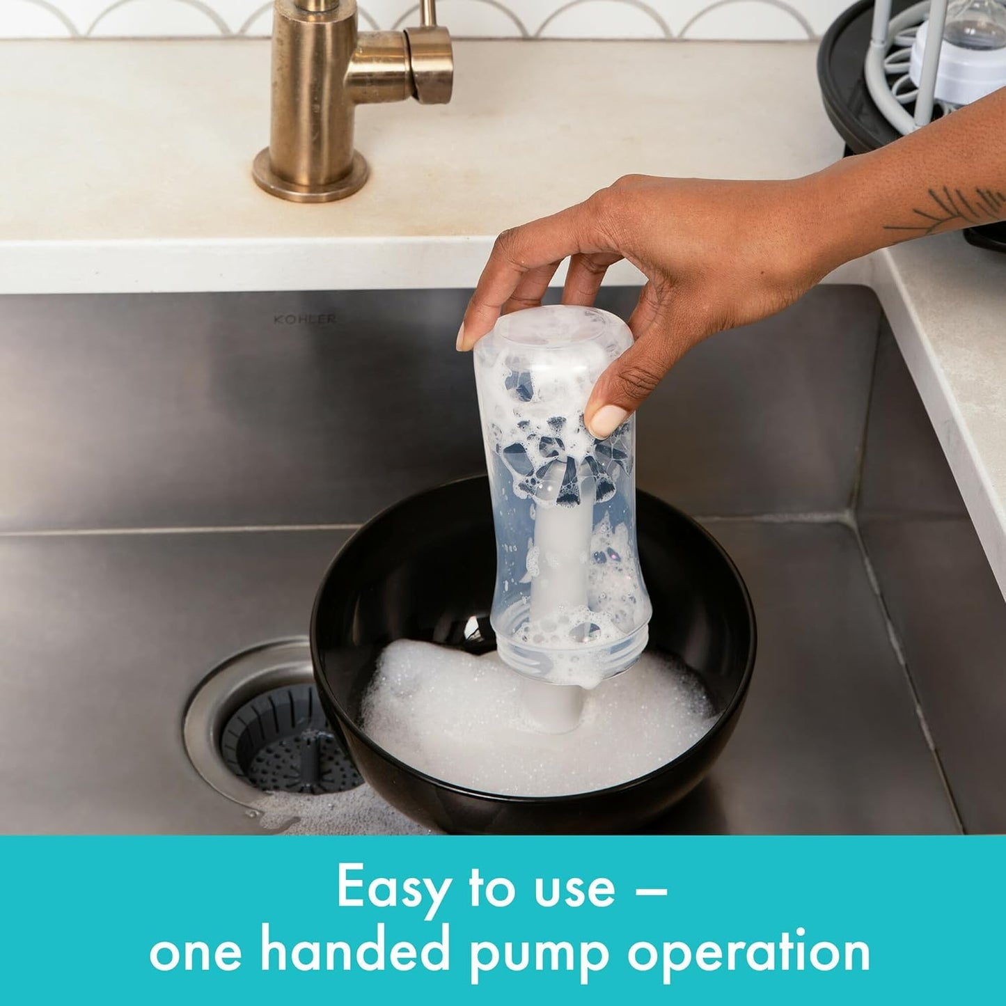 Lava biberones The First Years Suds