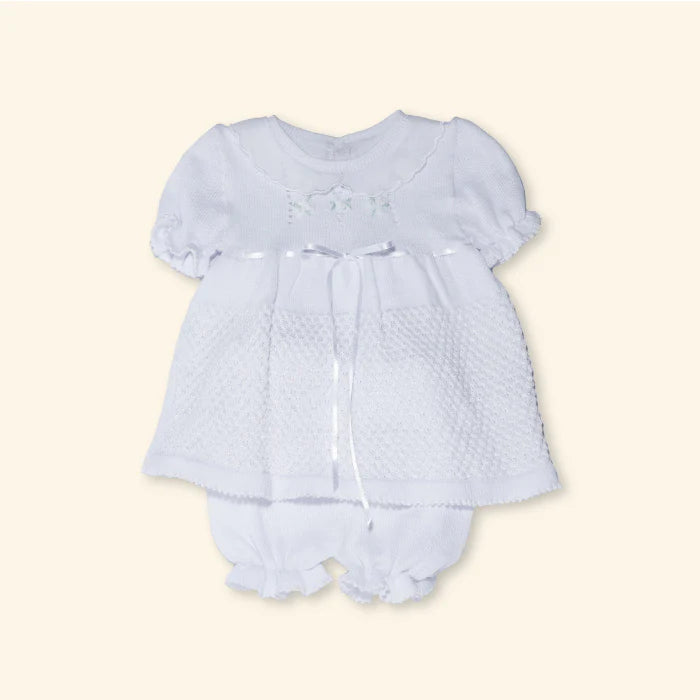 Conjunto de 3 peças em malha Karela Mary com fita para a cabeça