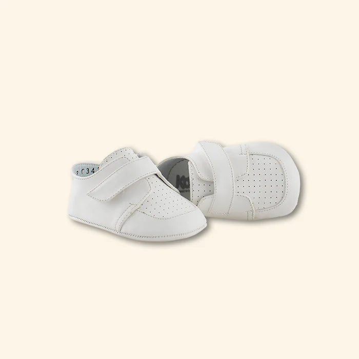 Zapatos Karela Pre-Walk de Piel, Blanco