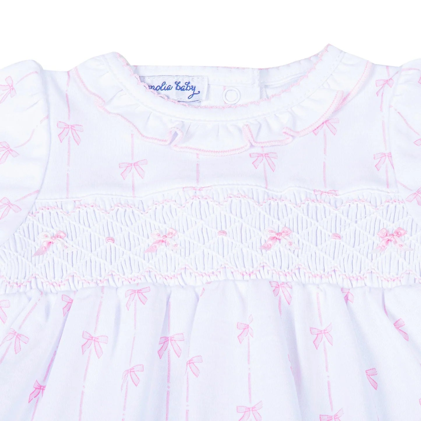Magnolia Amelia's Classics Smocked Footie