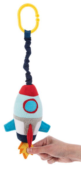 Ganz 8" Rocket Ship Skitter