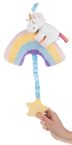Ganz 14" Musical Pulldown Unicorn