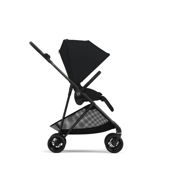 Cybex Melios Carbon 3 Lightweight Stroller-Moon Black