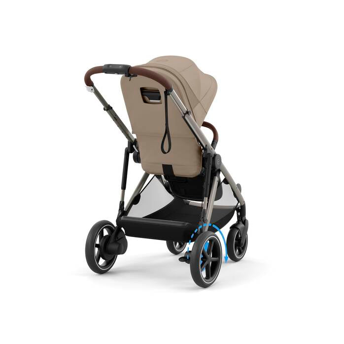 Cybex eGazelle S Electronic Assist Stroller Taupe Frame