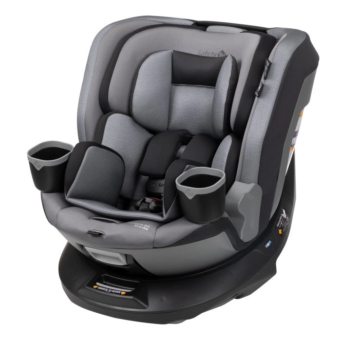 360 turn car seat clearance
