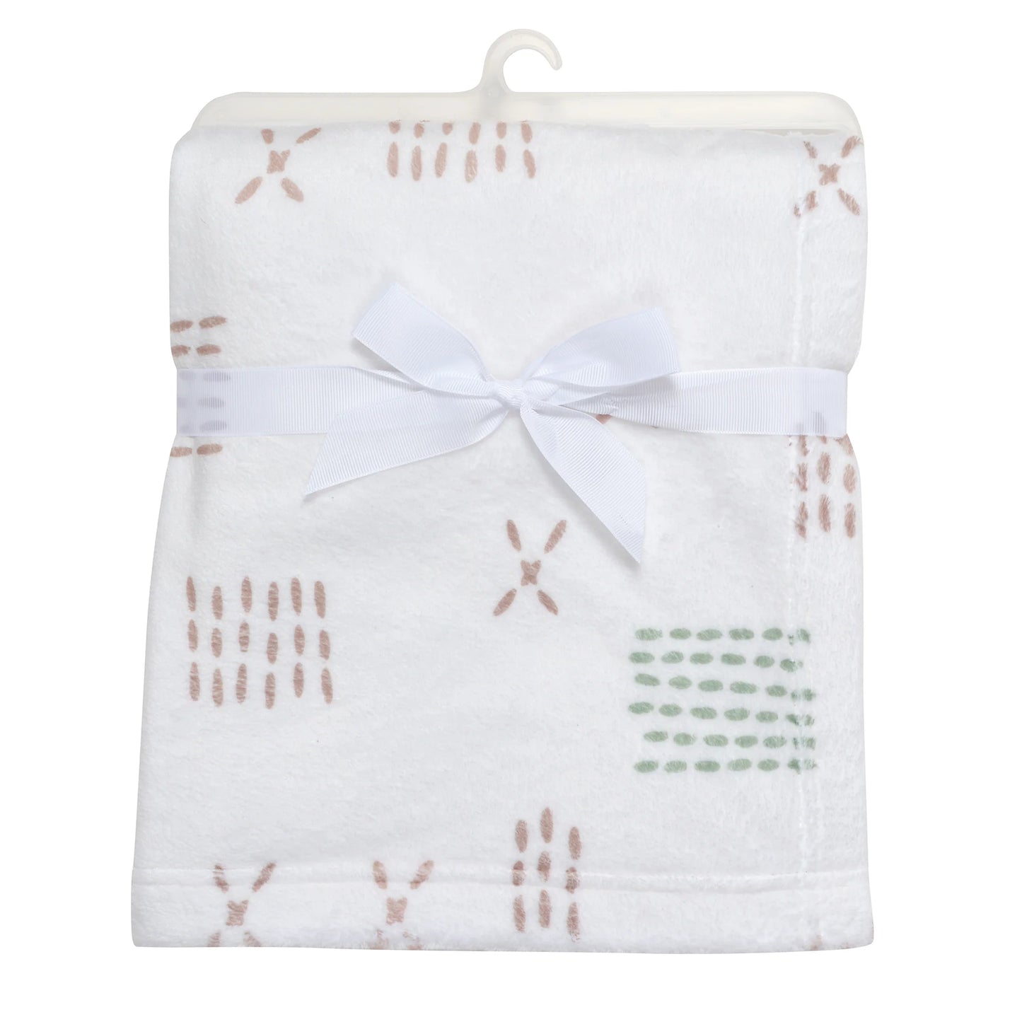 Bedtime Farmyard Friends Fleece Baby Blanket