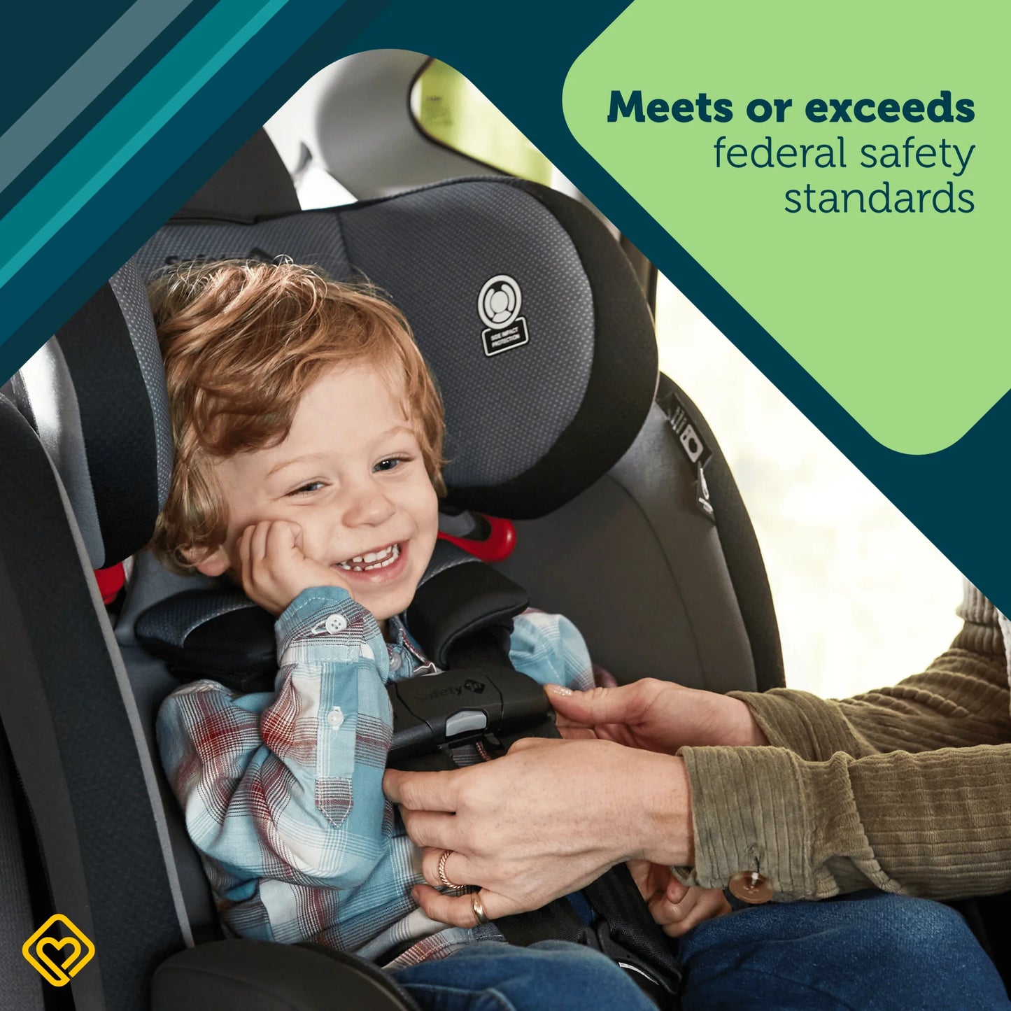 Safety 1st EverSlim 4 in 1 Convertible Car Seat