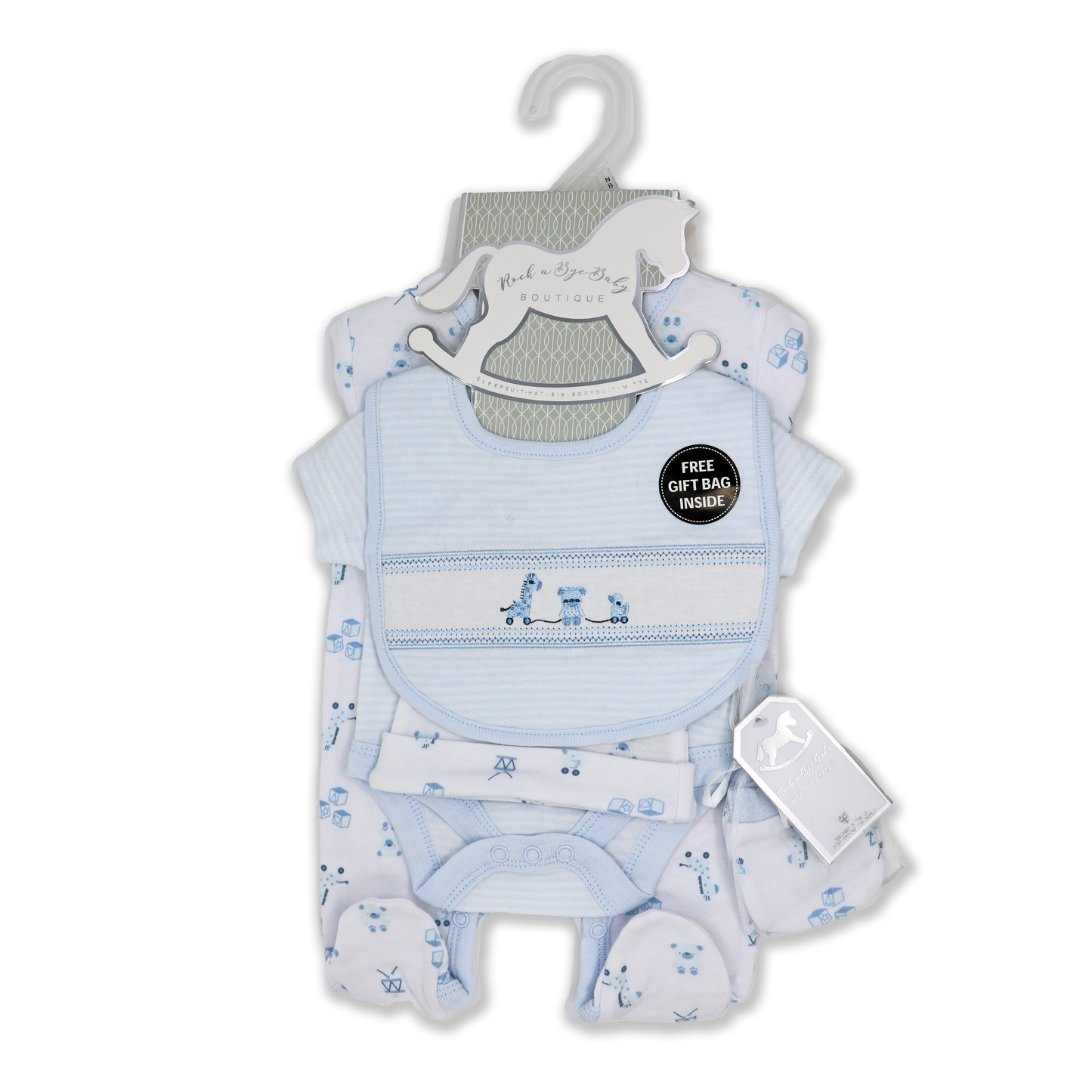 Rose Textiles Juego de bolsos de malla Take Me Home de 5 piezas para niños