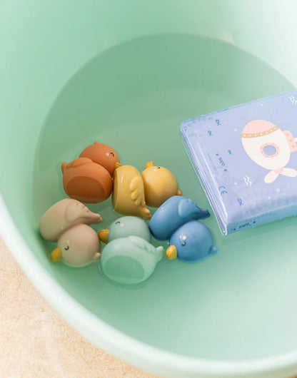 Saro Bath Toys Little Ducks BPA FREE, 4 Months