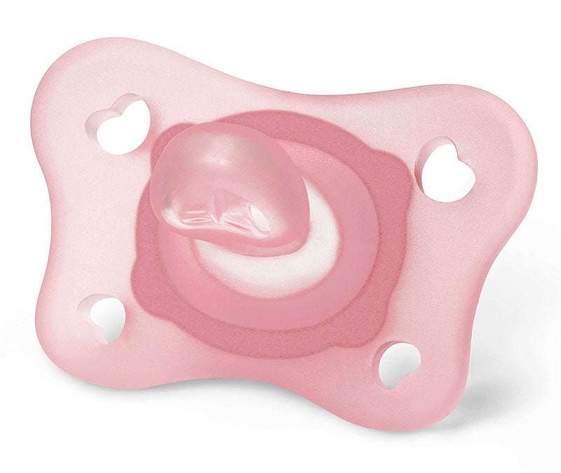 Chicco PhysioForma Silicone Mini Chupeta Ortodôntica 0-2 Meses, 2 Pacote