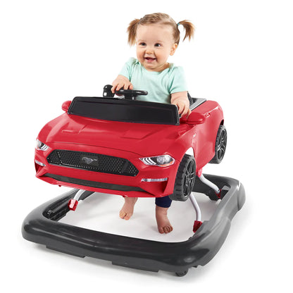 Bright Stars Ways to Play 4 in 1 Walker Ford Mustang, Red