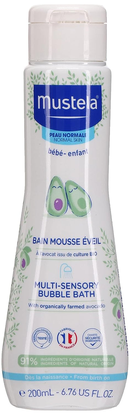 Banho de espuma multissensorial Mustela 6,8 onças