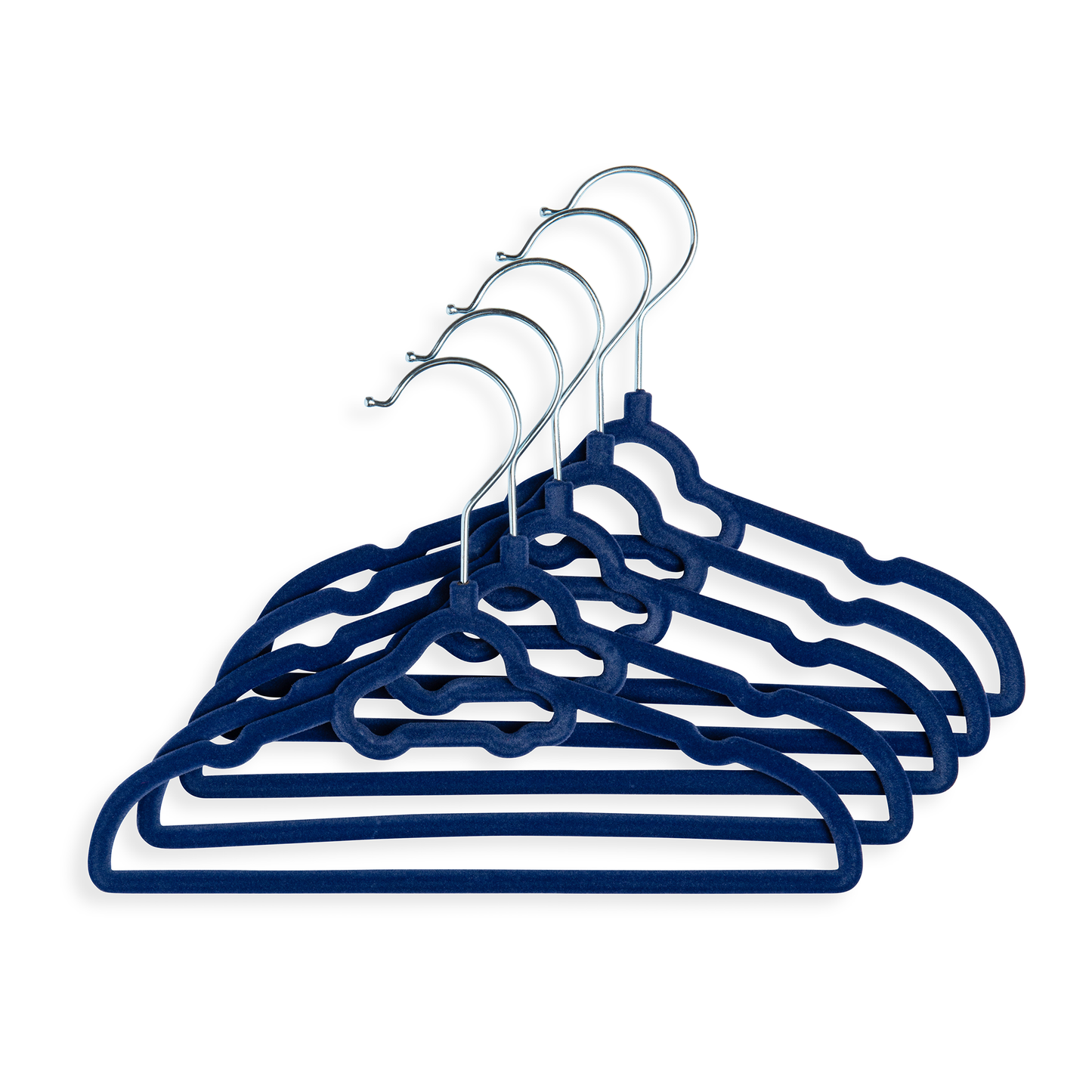 Rose Textiles 10-Pack Baby Hangers - Blue Car