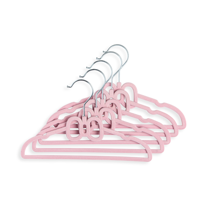 Rose Textiles 10-Pack Baby Hangers - Pink Bow