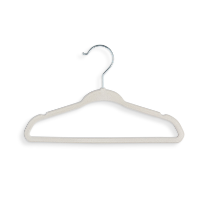 Rose Textiles Baby Hangers 15-Pack - Grey