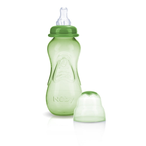 Biberón Nuby Non-Drip™ con tetina de silicona de 10 oz