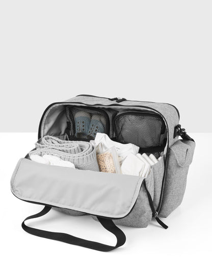 Skip Hop Duo Weekender Diaper Bag, Grey