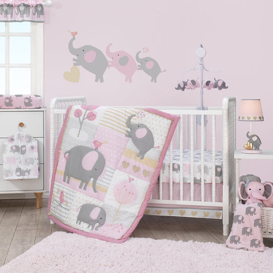 Bedtime Originals Eloise Juego de ropa de cama para cuna de 3 piezas