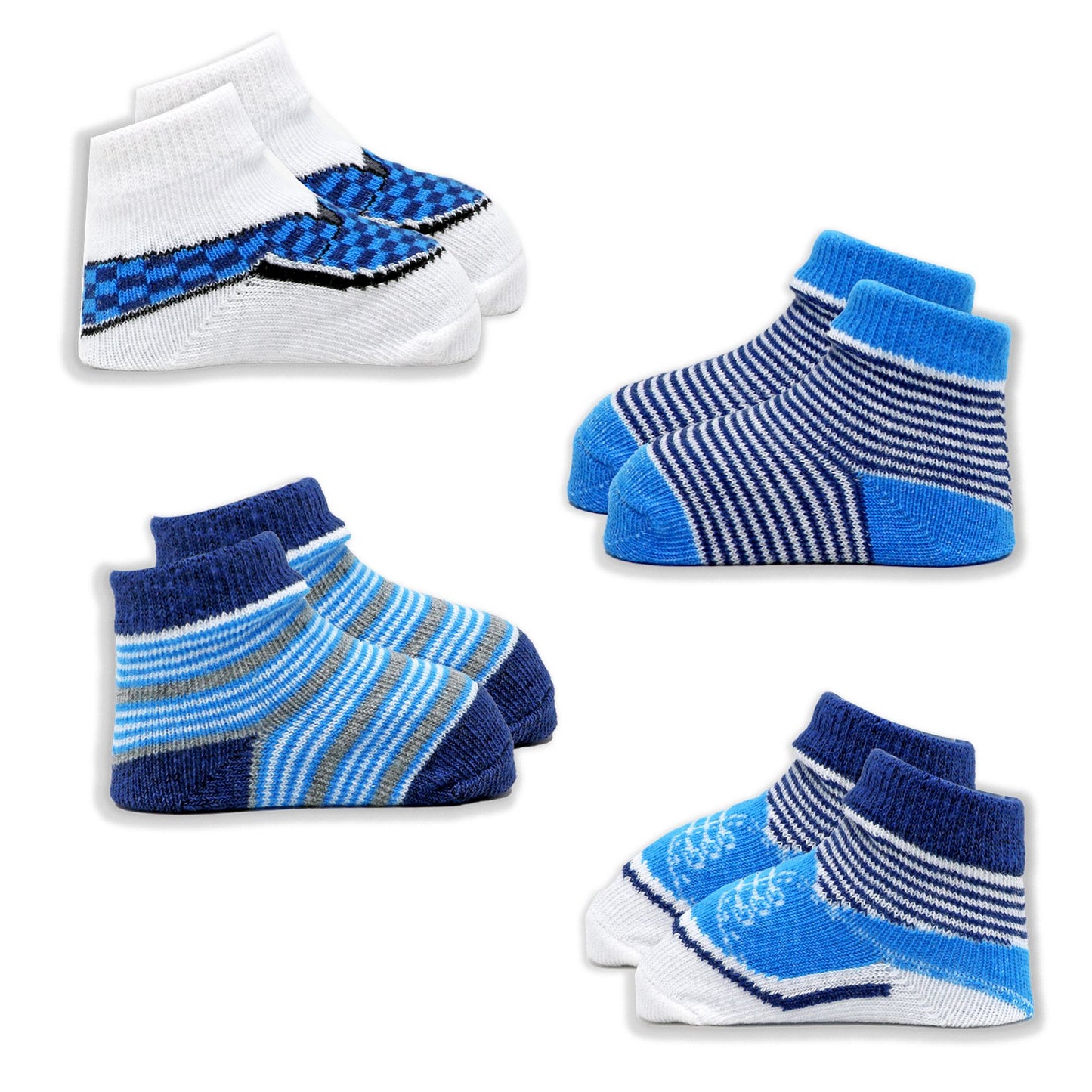 Tendertyme 4 Pack Baby Socks