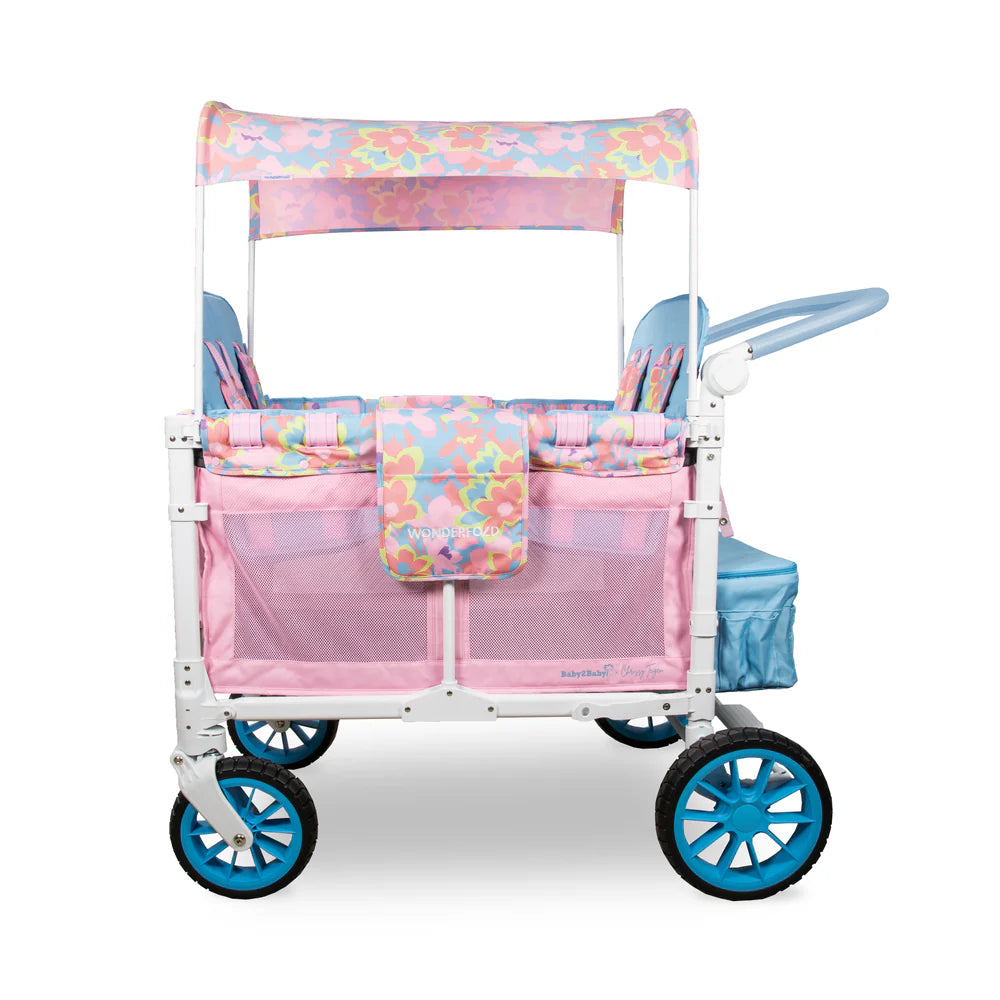 Wonderfold W4 Petal Pop Stroller Wagon (Limited Edition)